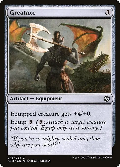 Greataxe · Adventures in the Forgotten Realms 245/424