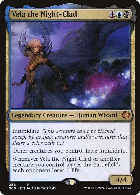 Vela the Night-Clad · Starter Commander Decks 256/352
