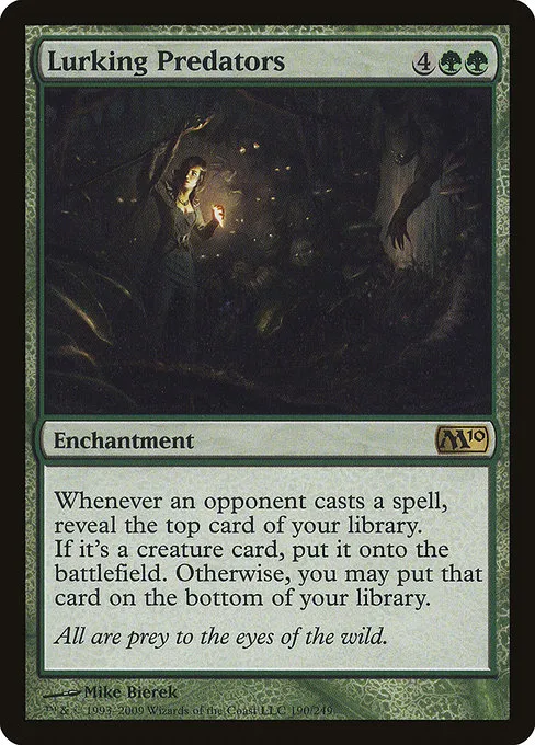 Lurking Predators · Magic 2010 190/249