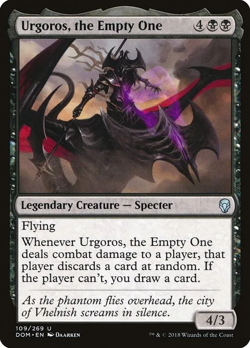 Urgoros, the Empty One · Dominaria 109/280