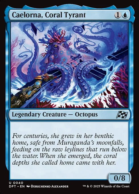 Caelorna, Coral Tyrant · Aetherdrift 40/553