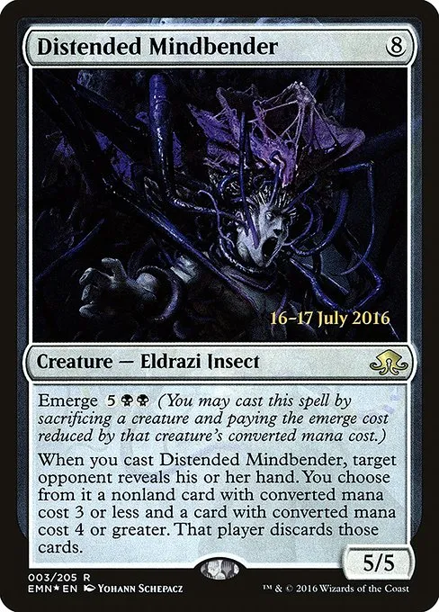 Distended Mindbender · Eldritch Moon Promos 3s/77