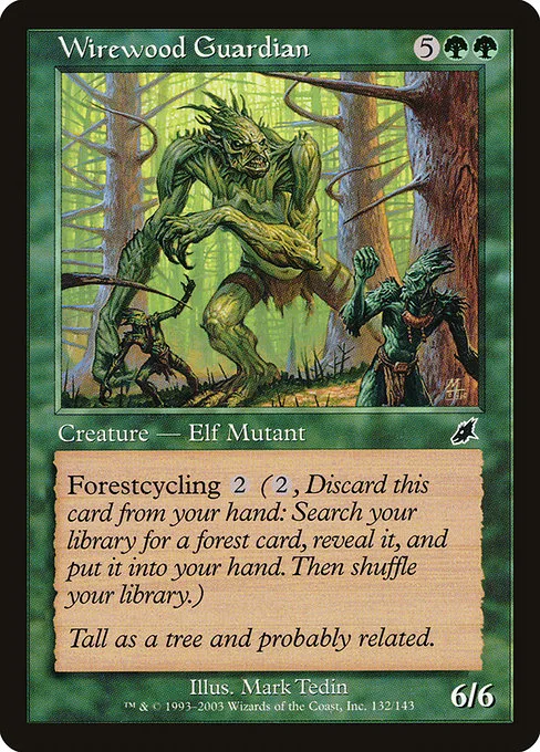 Wirewood Guardian · Scourge 132/143