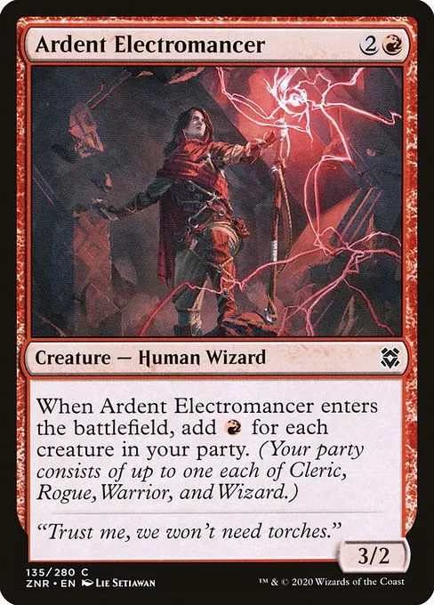 Ardent Electromancer · Zendikar Rising 135/407