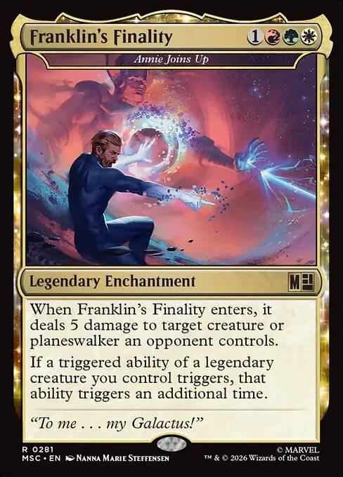 Annie Joins Up · Marvel Super Heroes Commander 281/9