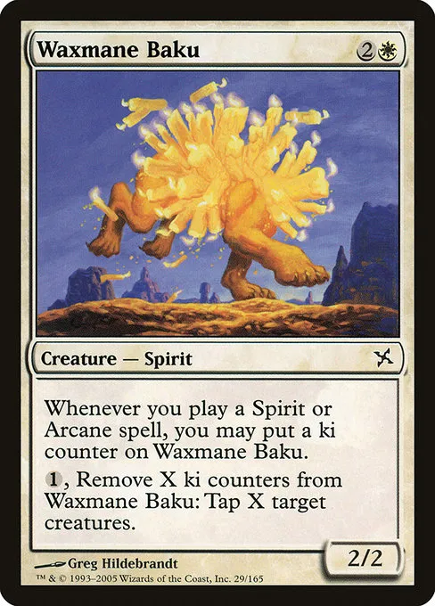 Waxmane Baku · Betrayers of Kamigawa 29/165