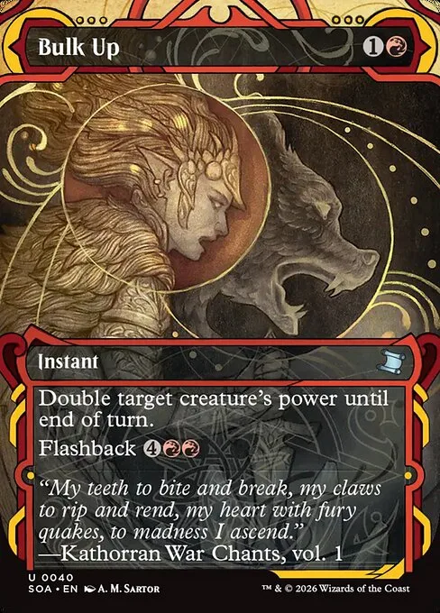 Bulk Up · Secrets of Strixhaven Mystical Archive 40/195
