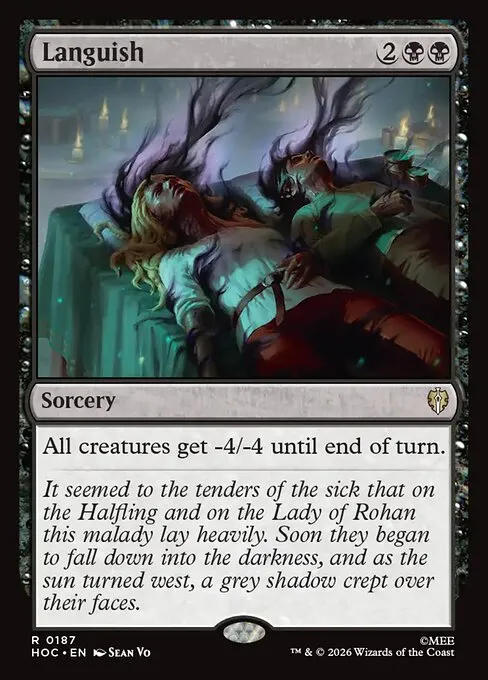 Languish · The Hobbit Commander 187/7