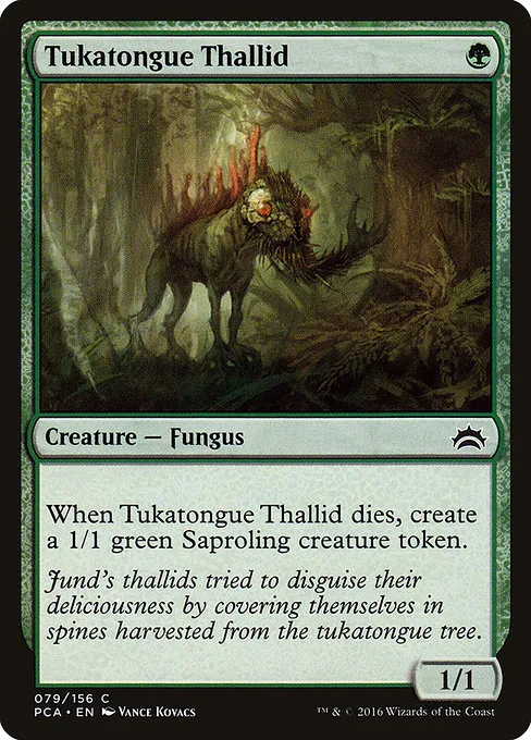 Tukatongue Thallid · Planechase Anthology 79/156