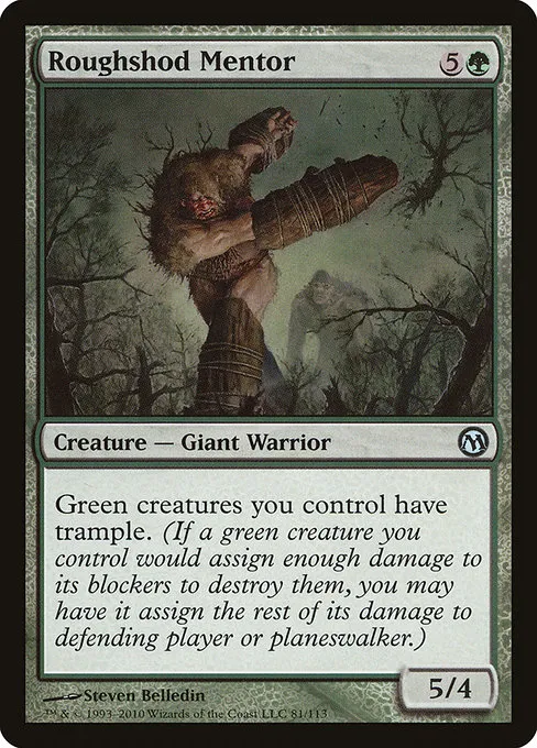 Roughshod Mentor · Duels of the Planeswalkers 81/113