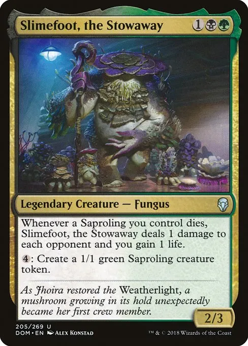 Slimefoot, the Stowaway · Dominaria 205/280