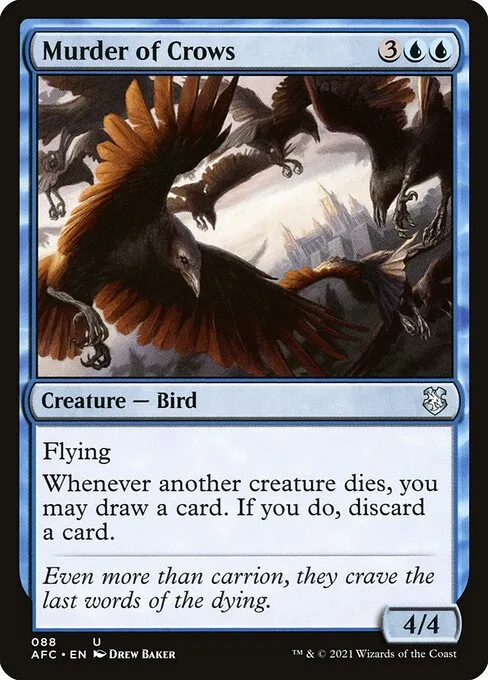Murder of Crows · Forgotten Realms Commander 88/331