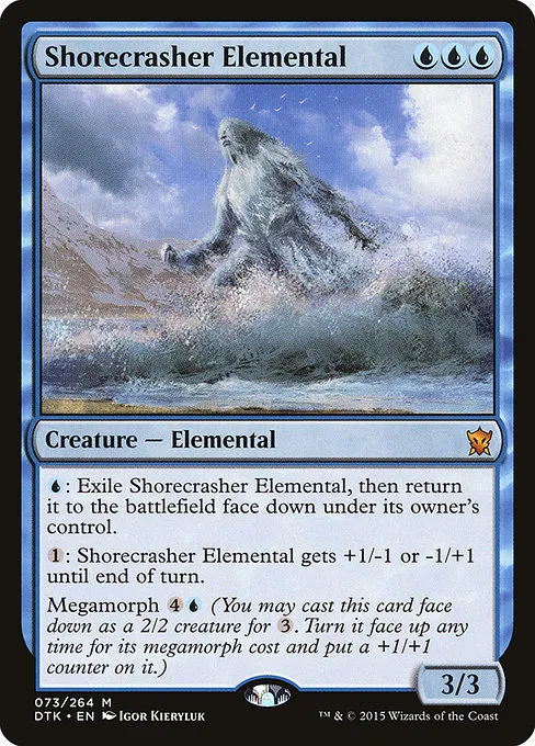 Shorecrasher Elemental · Dragons of Tarkir 73/264