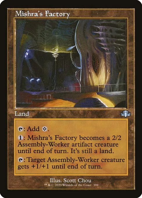 Mishra's Factory · Dominaria Remastered 399/457