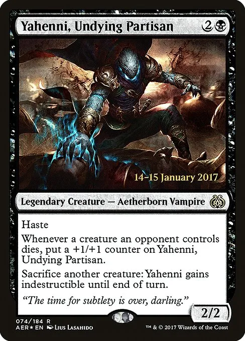 Yahenni, Undying Partisan · Aether Revolt Promos 74s/65