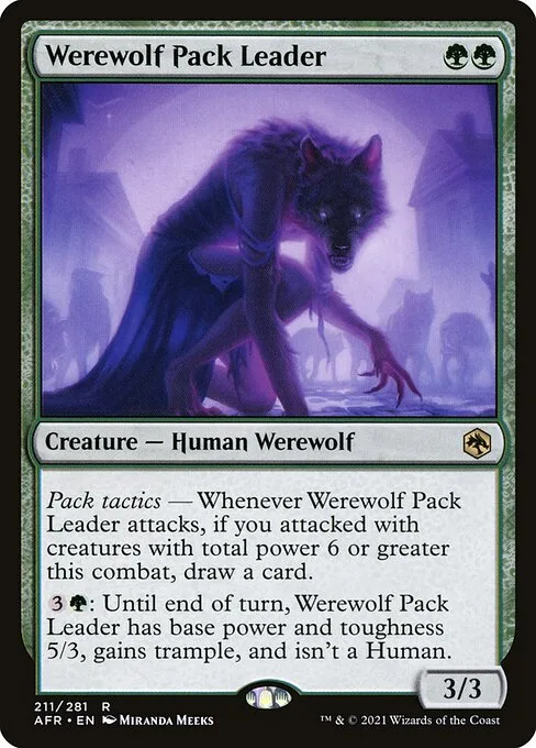 Werewolf Pack Leader · Adventures in the Forgotten Realms 211/424