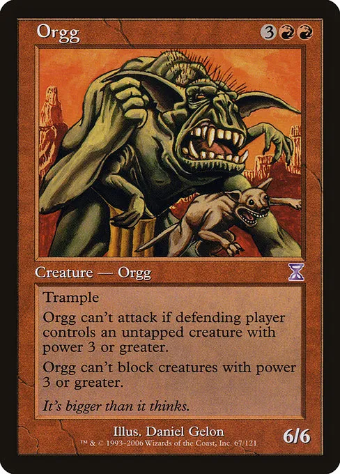 Orgg · Time Spiral Timeshifted 67/121