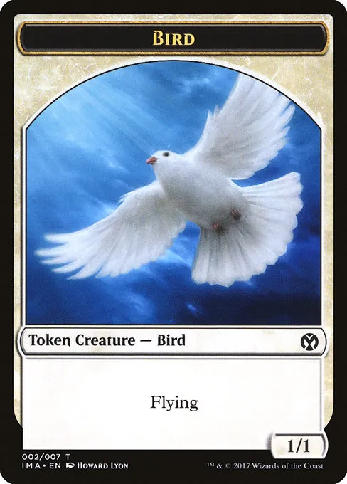 Bird · Iconic Masters Tokens 2/7