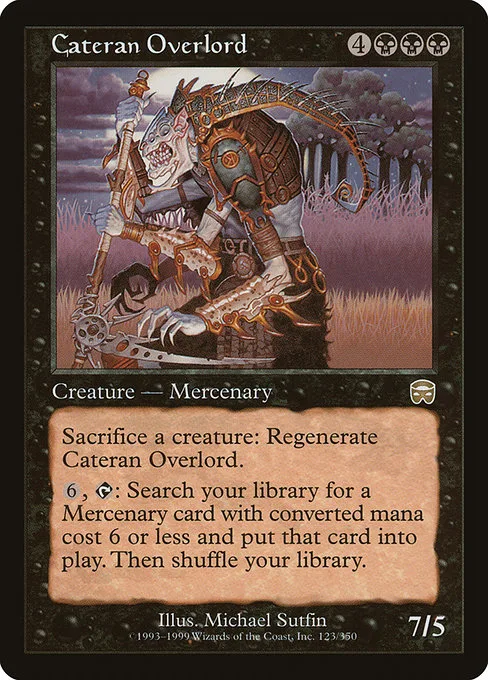 Cateran Overlord · Mercadian Masques 123/350