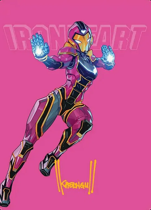 Ironheart, Clever Champion // Ironheart, Clever Champion · Marvel Super Heroes Art Series 23/66