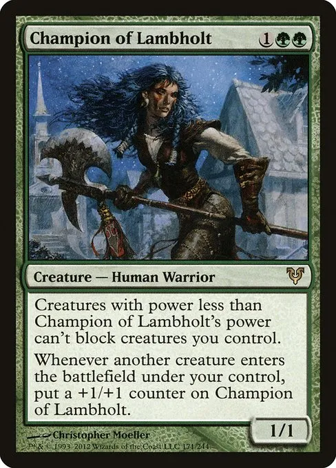Champion of Lambholt · Avacyn Restored 171/244