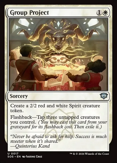 Group Project · Secrets of Strixhaven 17/368