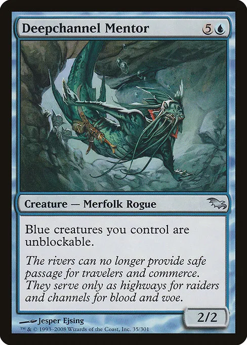 Deepchannel Mentor · Shadowmoor 35/302