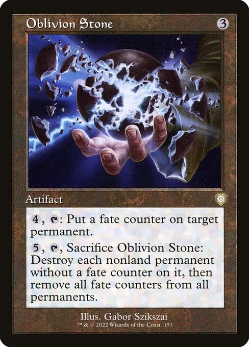 Oblivion Stone · The Brothers' War Commander 153/209