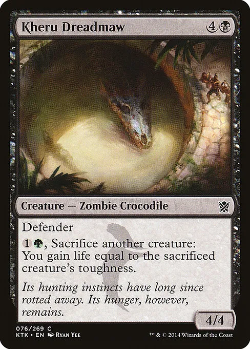 Kheru Dreadmaw · Khans of Tarkir 76/293