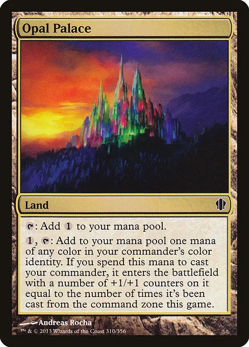 Opal Palace · Commander 2013 310/356