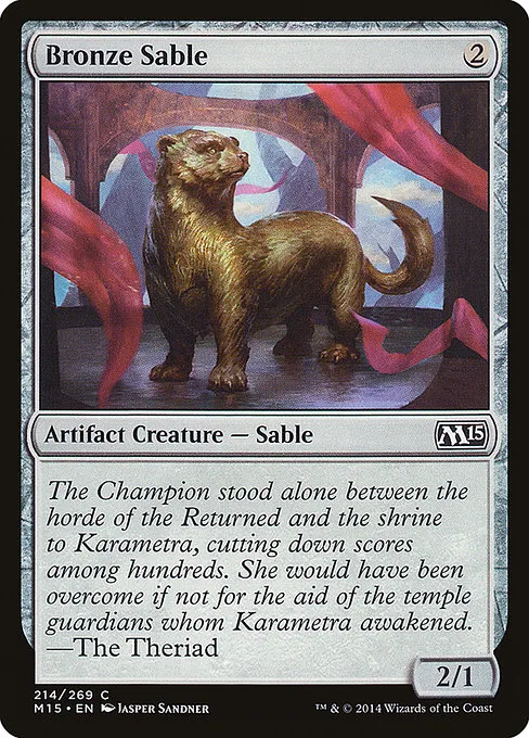 Bronze Sable · Magic 2015 214/284