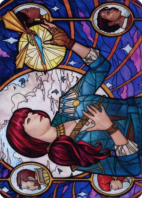 Jhoira, Ageless Innovator // Jhoira, Ageless Innovator · Dominaria United Art Series 73/81