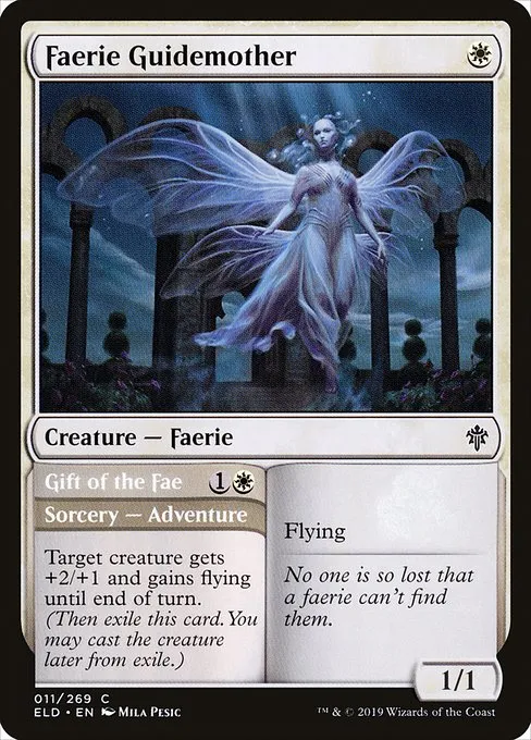 Faerie Guidemother // Gift of the Fae · Throne of Eldraine 11/398