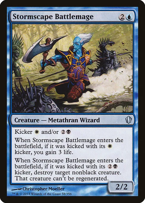 Stormscape Battlemage · Commander 2013 58/356