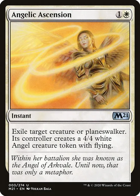 Angelic Ascension · Core Set 2021 3/397