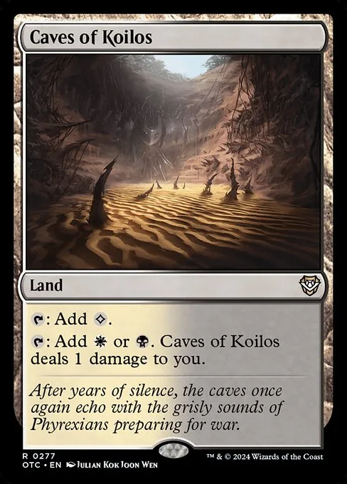 Caves of Koilos · Outlaws of Thunder Junction Commander 277/342
