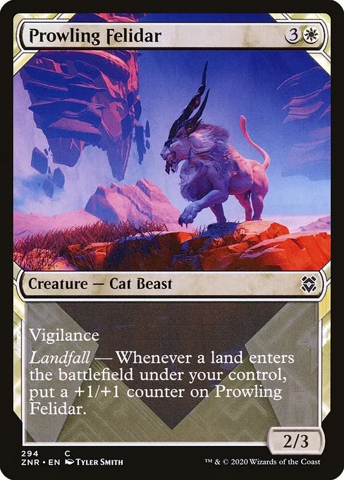 Prowling Felidar · Zendikar Rising 294/407
