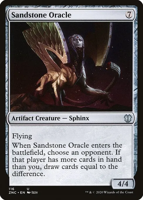 Sandstone Oracle · Zendikar Rising Commander 116/142