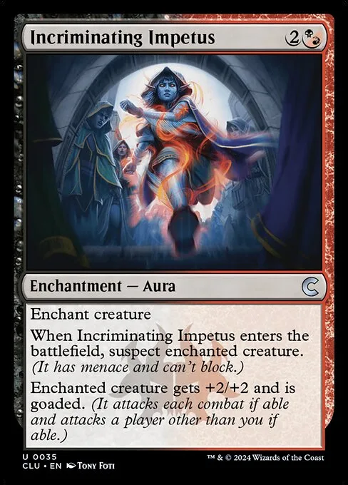 Incriminating Impetus · Ravnica: Clue Edition 35/284