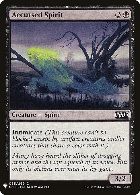 Accursed Spirit · The List M15-85/5050