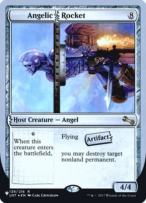 Angelic Rocket · The List (Unfinity Foil Edition) 54/62