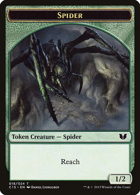 Spider · Commander 2015 Tokens 18/25