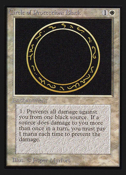 Circle of Protection: Black · Intl. Collectors' Edition 10/302