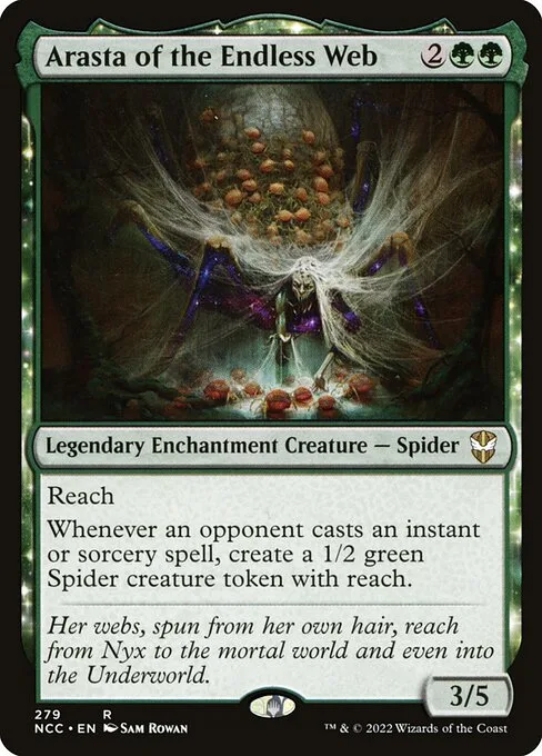 Arasta of the Endless Web · New Capenna Commander 279/447