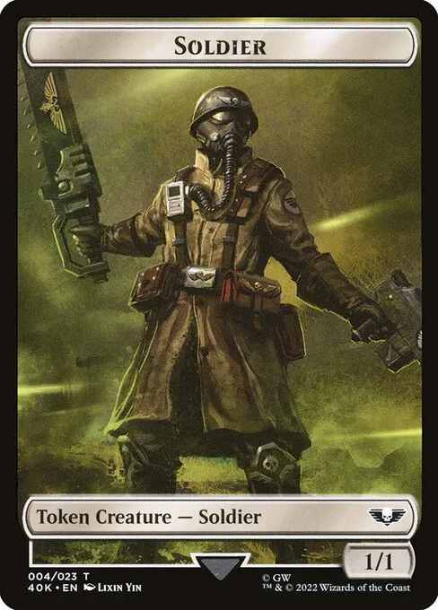 Soldier · Warhammer 40,000 Tokens 4/31