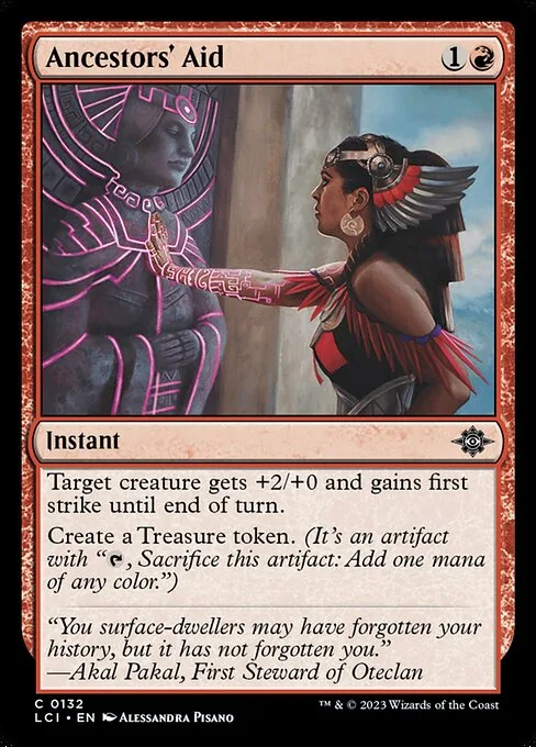 Ancestors' Aid · The Lost Caverns of Ixalan 132/416