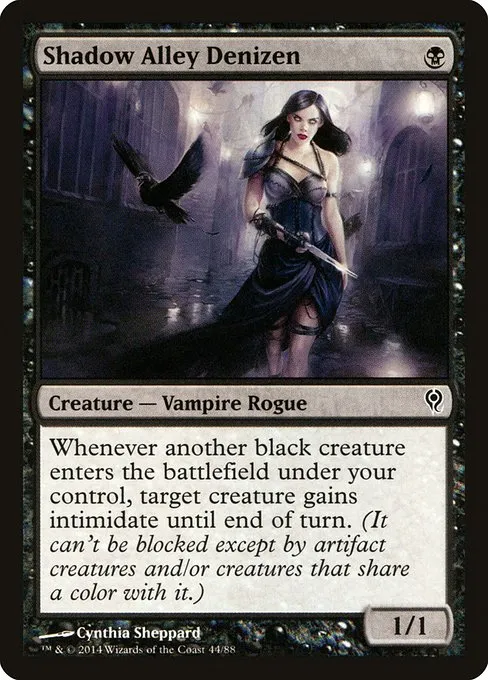 Shadow Alley Denizen · Duel Decks: Jace vs. Vraska 44/88