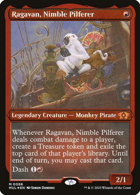 Ragavan, Nimble Pilferer · Multiverse Legends 86/261
