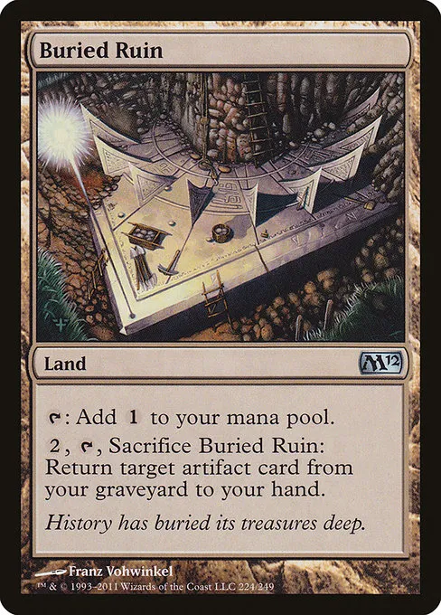 Buried Ruin · Magic 2012 224/249