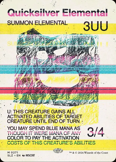 Quicksilver Elemental · The Zeta Set 271/21